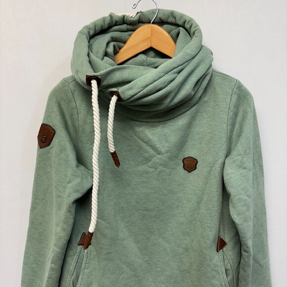 Naketano Brave New World Women Pullover Hoodie Sweatshirt Size Large D050 -25 - Picture 10 of 16